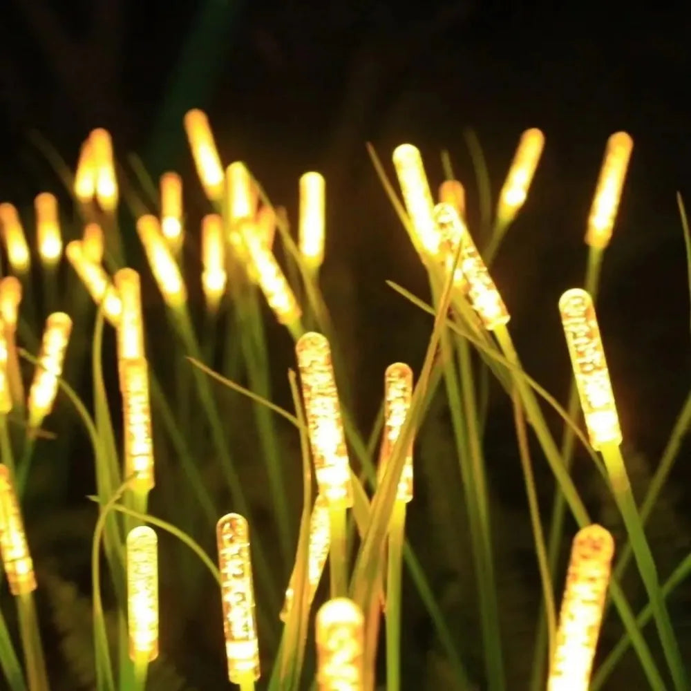 Solar Reed Bubble Stick Stake Lights Waterproof IP54 LED Garden Lights for Outdoor Patio Yard Pathway Wedding Decor