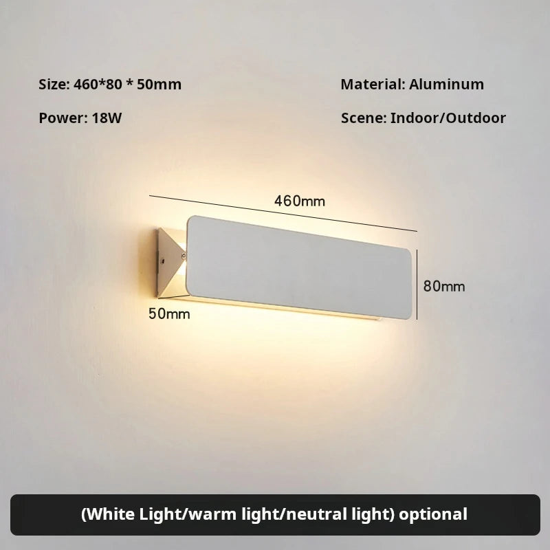 Adjustable Aluminum LED Wall Lamp
