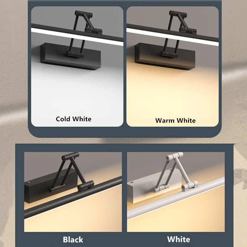 Telescopic Mirror Cabinet Light