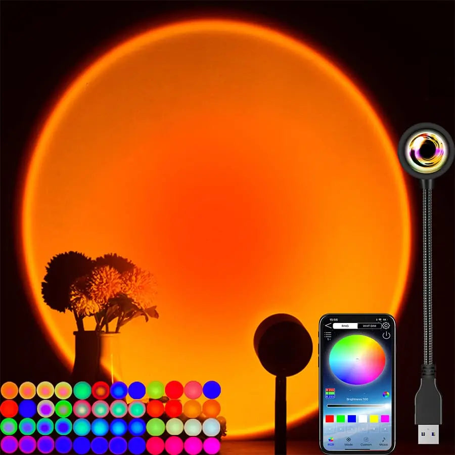 Tuya USB Sunset Projector
