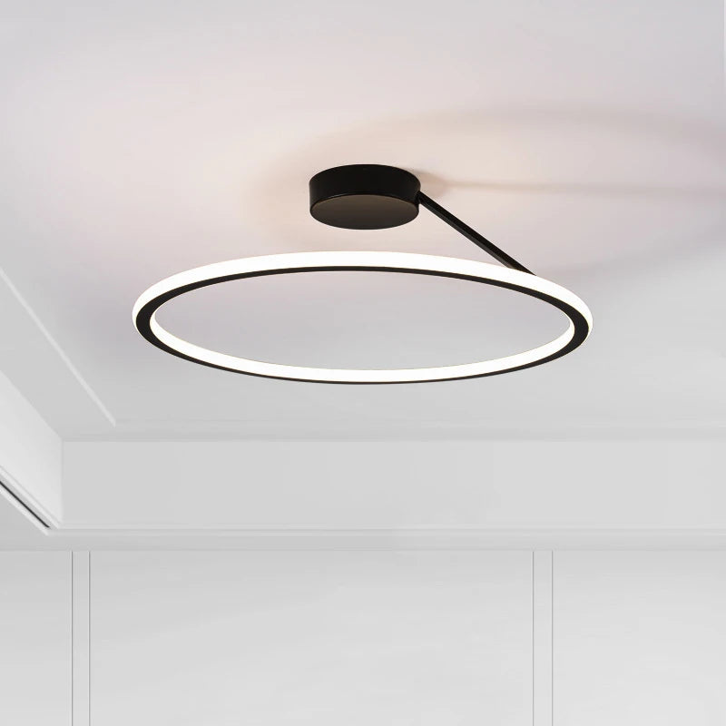 Simple Round Ring Ceiling Chandelier