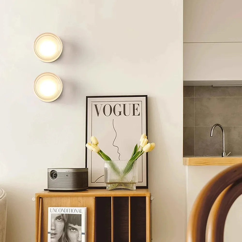 Round Acrylic LED Wall Sconce