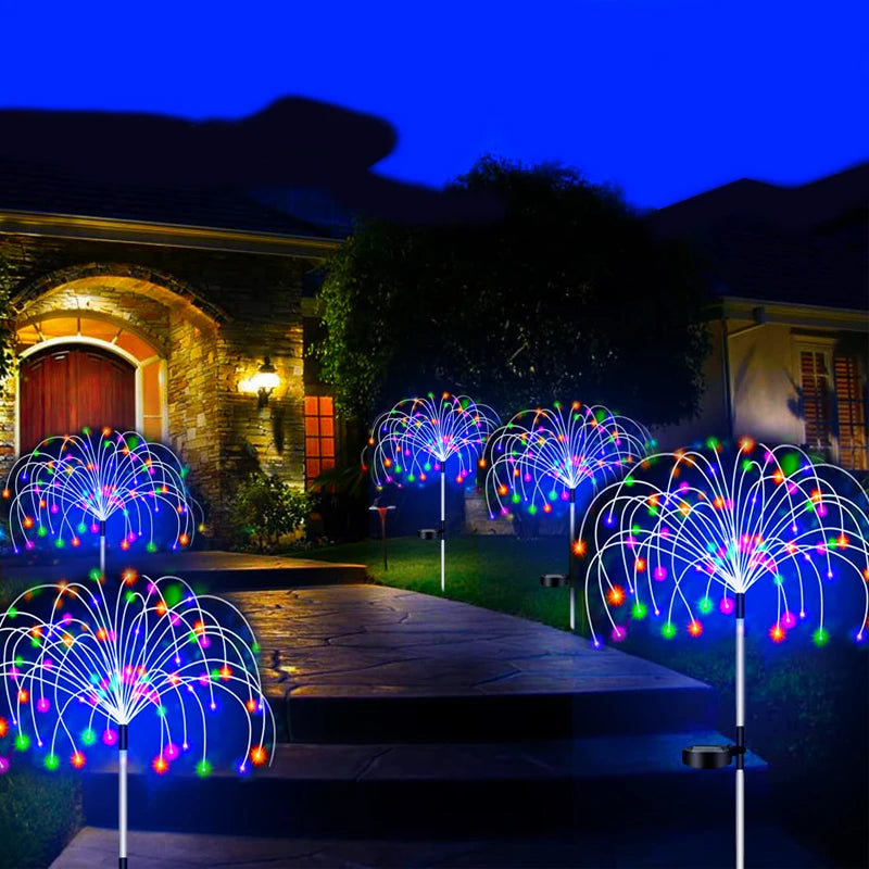 Solar Firework Fairy Garden Lights