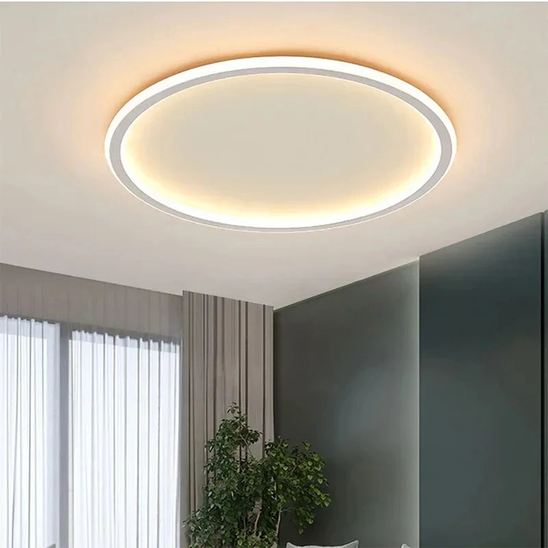 Minimalist Nordic Edge Ceiling Light