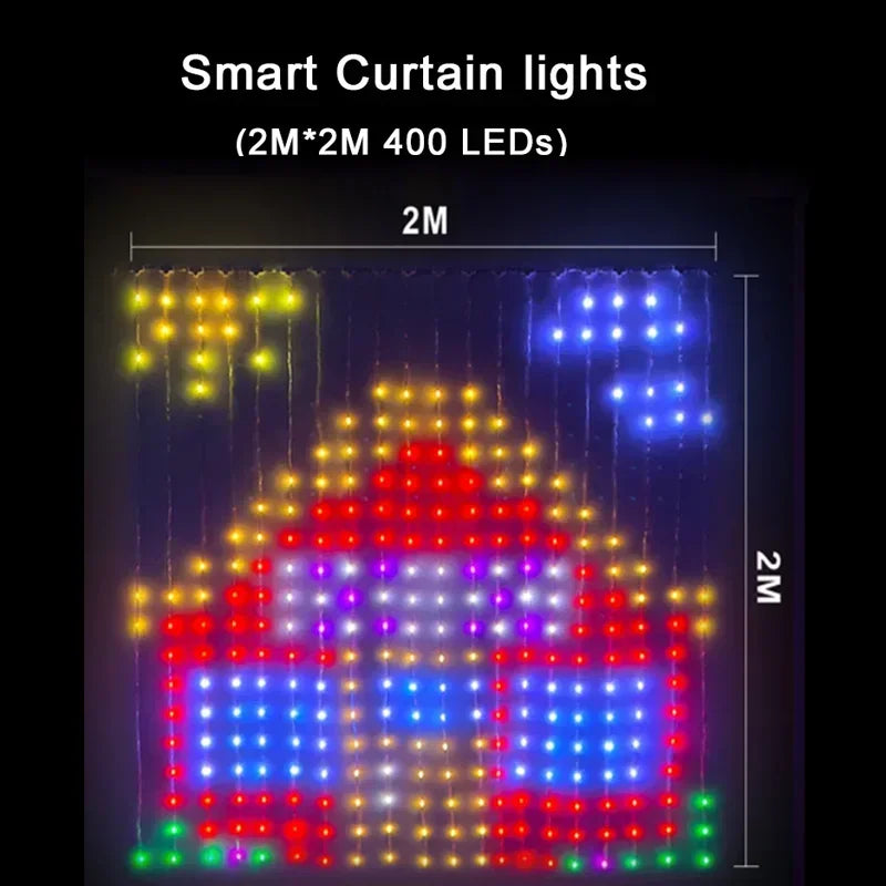 Smart Curtain Lights App Music Sync