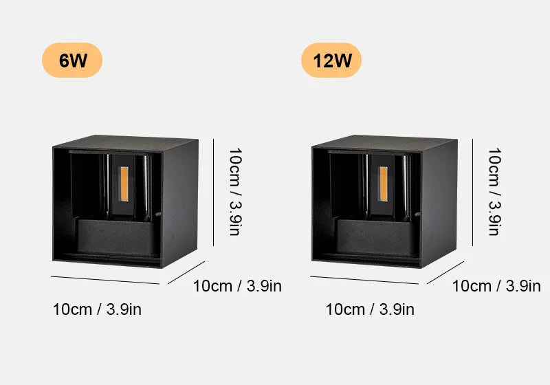 Aluminum Waterproof LED Outdoor Wall Light