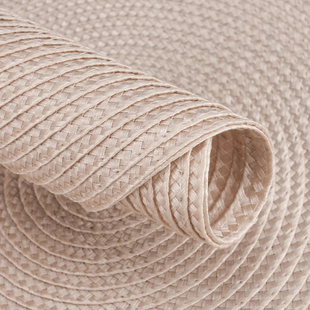 Braided Round Placemat and Coaster Set