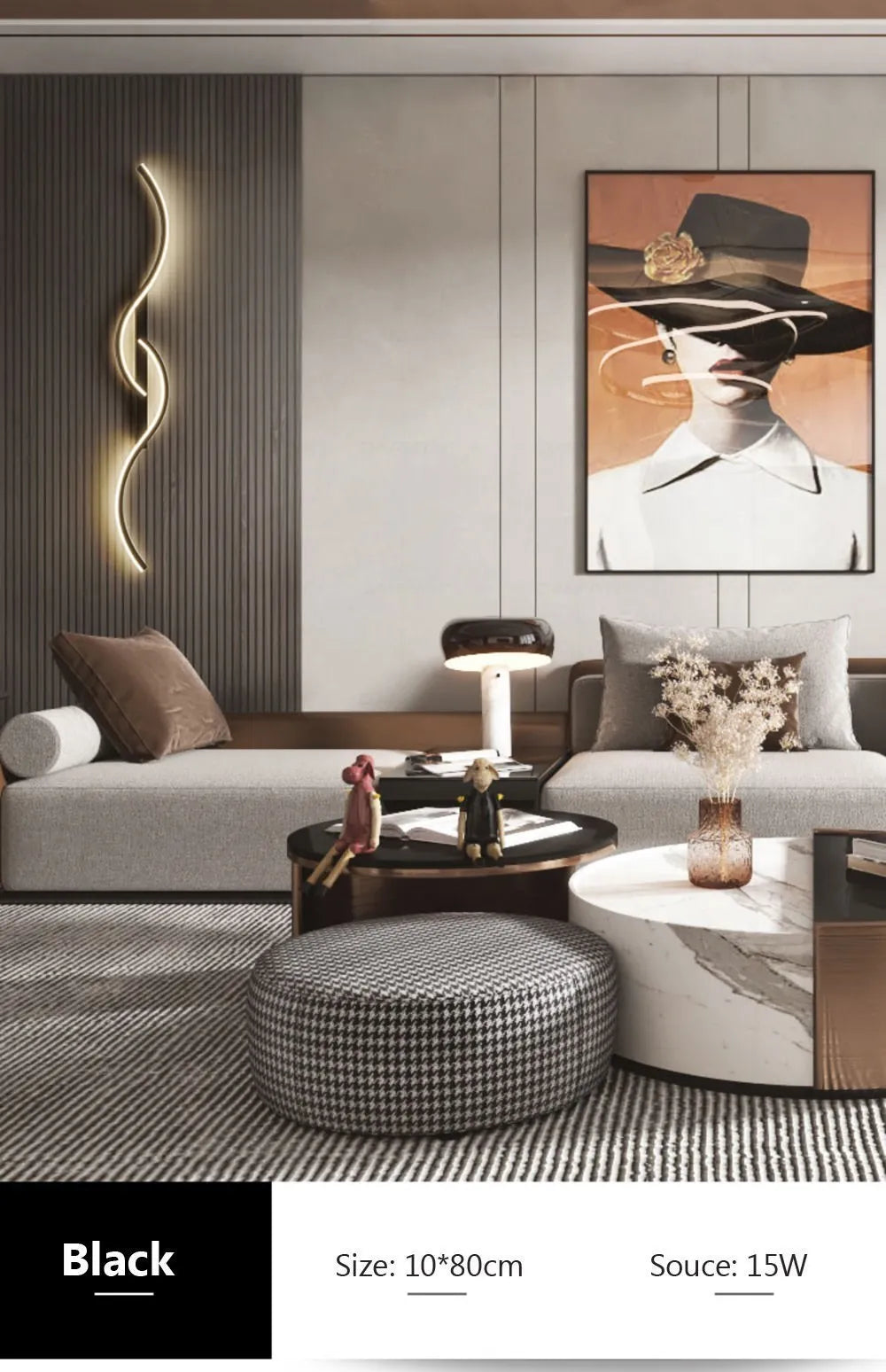Minimalist Long Strip Wall Sconce