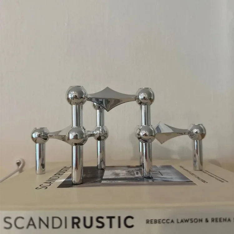 Modular Metal Candle Holder