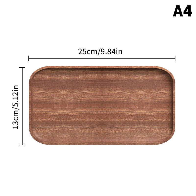 Wooden Serving Trays Oval Wood Tray Platters for Serving