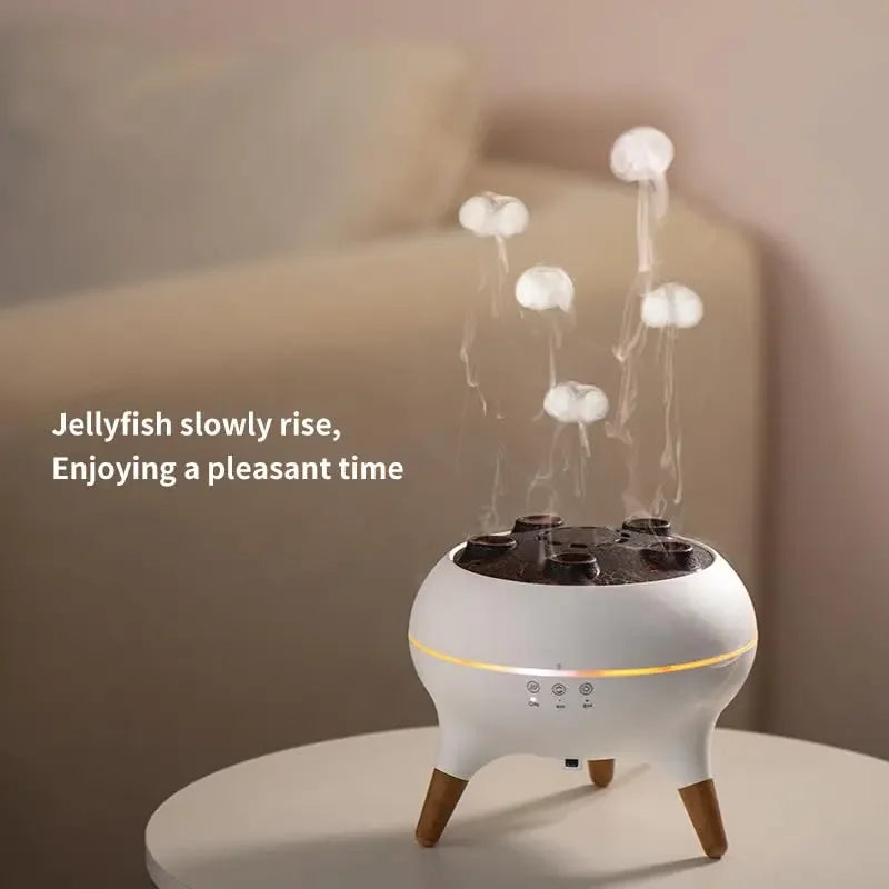 Dynamic Jellyfish Air Humidifier Essential Oil Diffuser Remote Bedroom