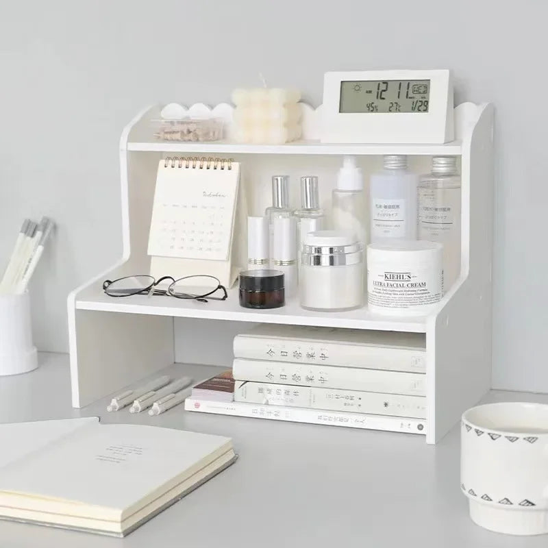 Two Layer Desktop Organizer Shelf