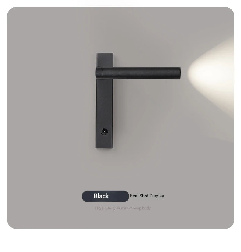 Minimalist Rotating Wall Sconce