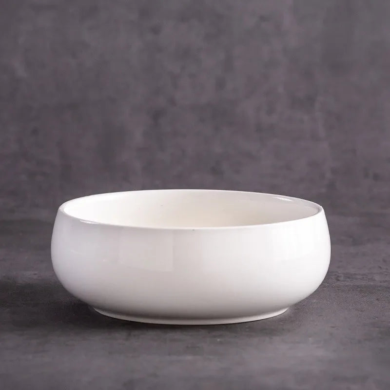 Lotus Planter Ceramic Glazed Bowl-Water Garden Planter for Lotus