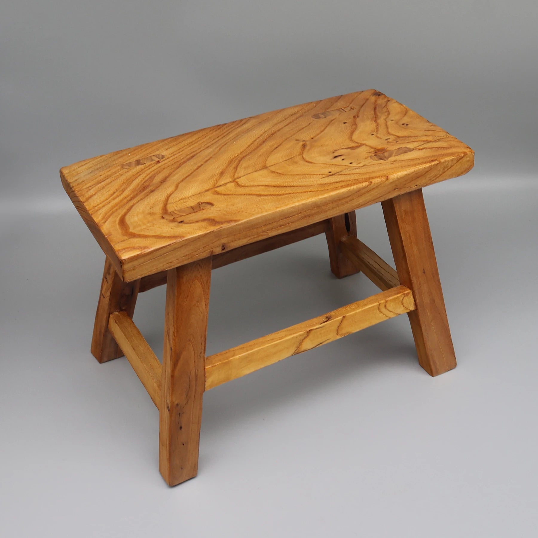 Mortise and Tenon Solid Wood Stool