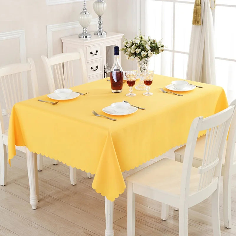 Banquet Table Cover Wedding Cloth Wonderful Colourful Square Rectangle