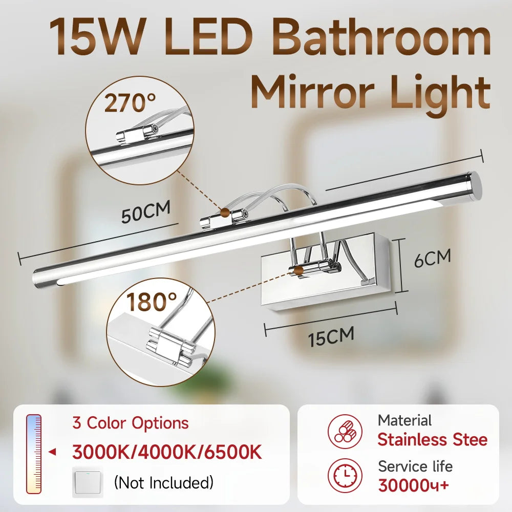 Tricolor Mirror Front Light