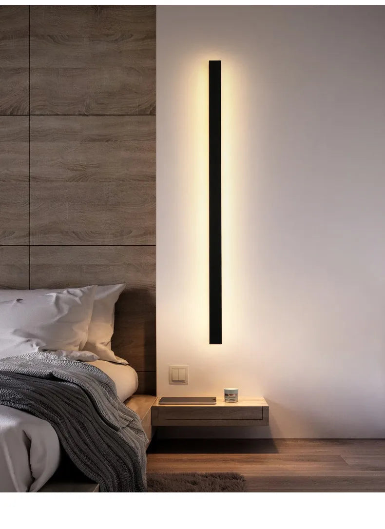 Linear LED Outdoor Wall Light