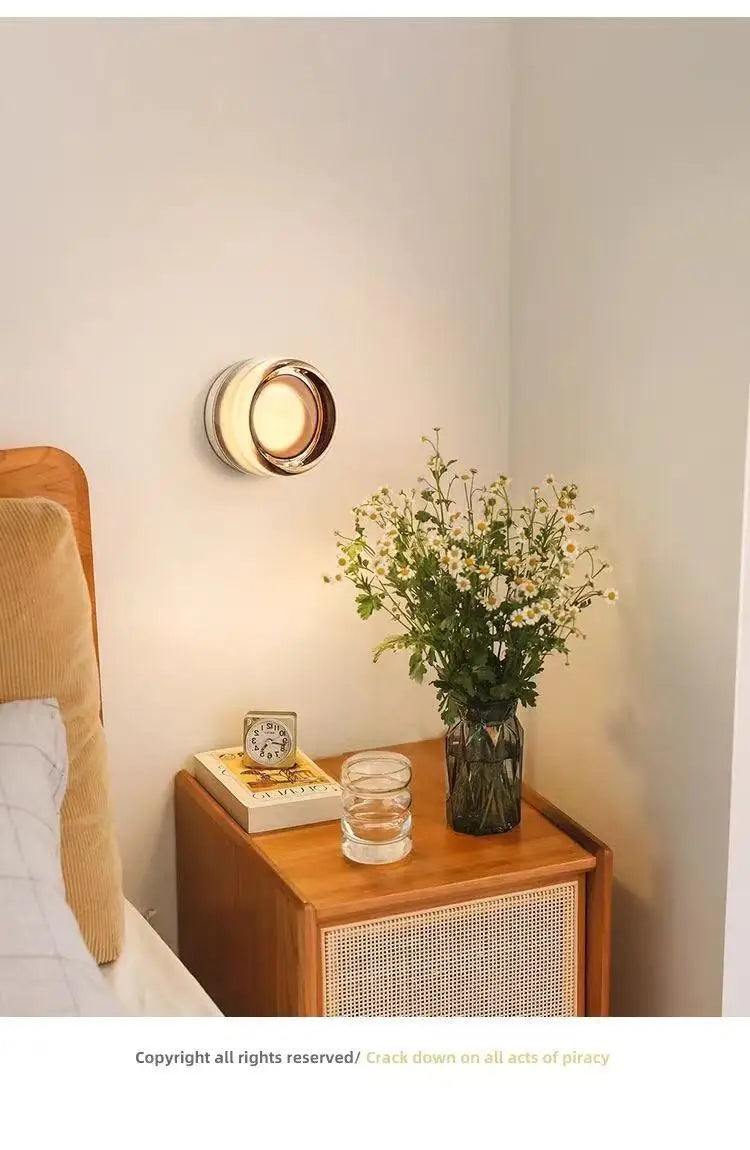 Round Acrylic LED Wall Sconce