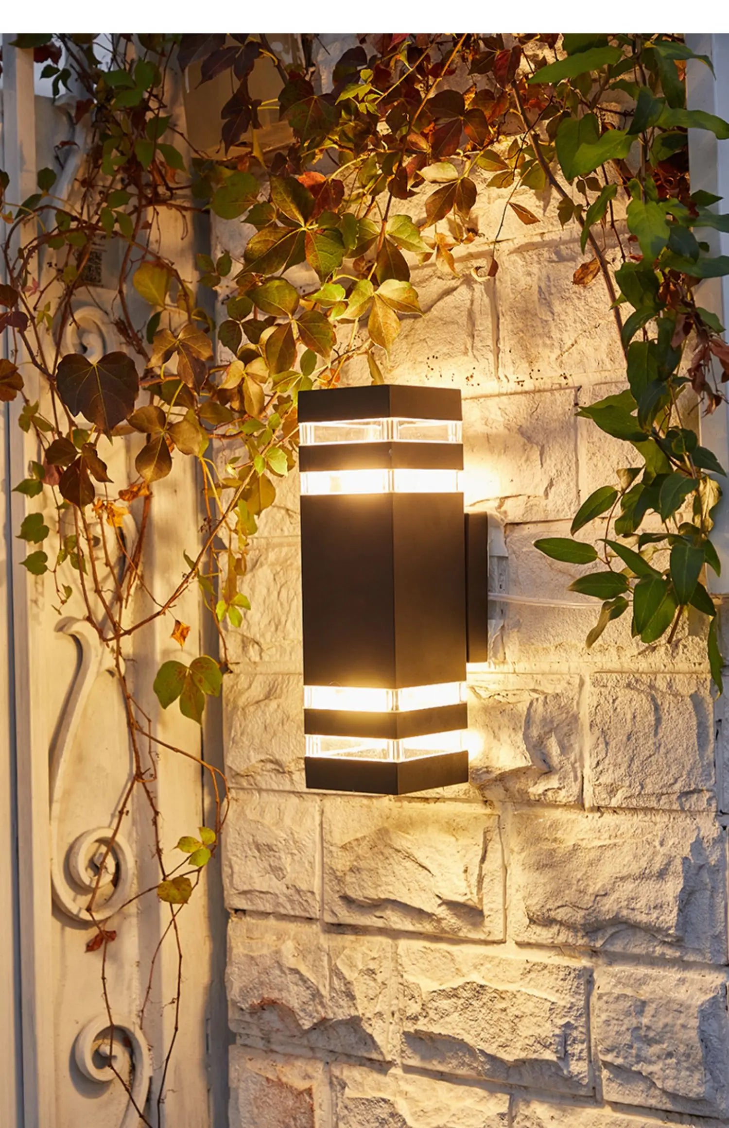 E27 Outdoor Up And Down Wall Sconce