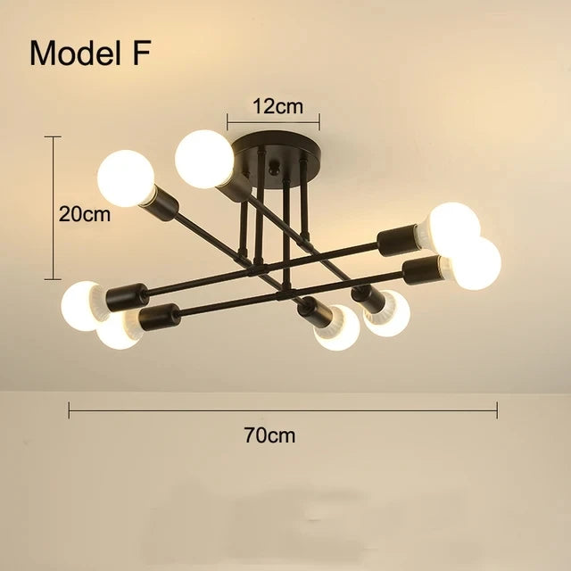 Nordic Minimalist LED Pendant Chandelier