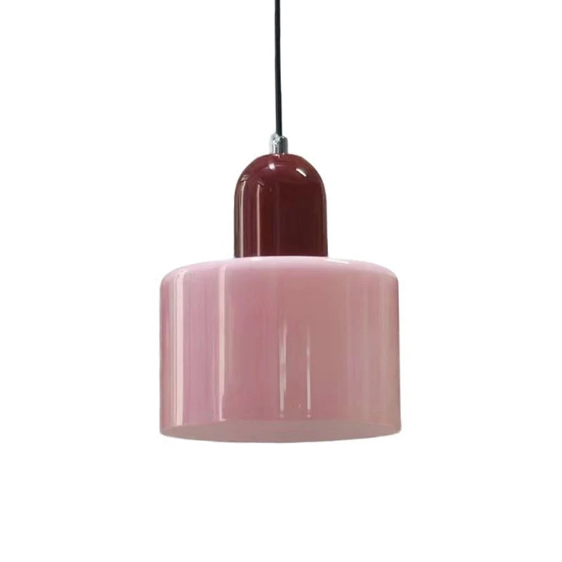 Two Tone Glass Pendant Light