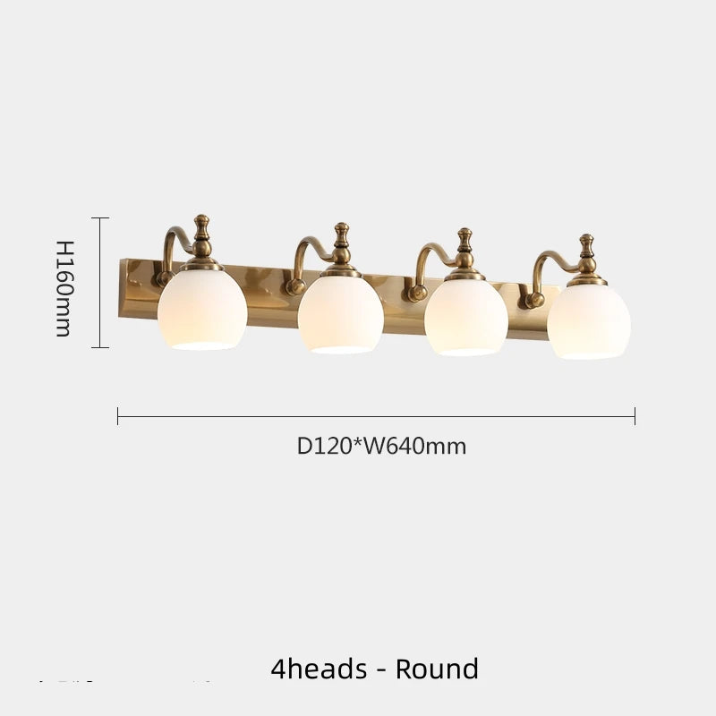 Multi-Head Vanity Mirror Light
