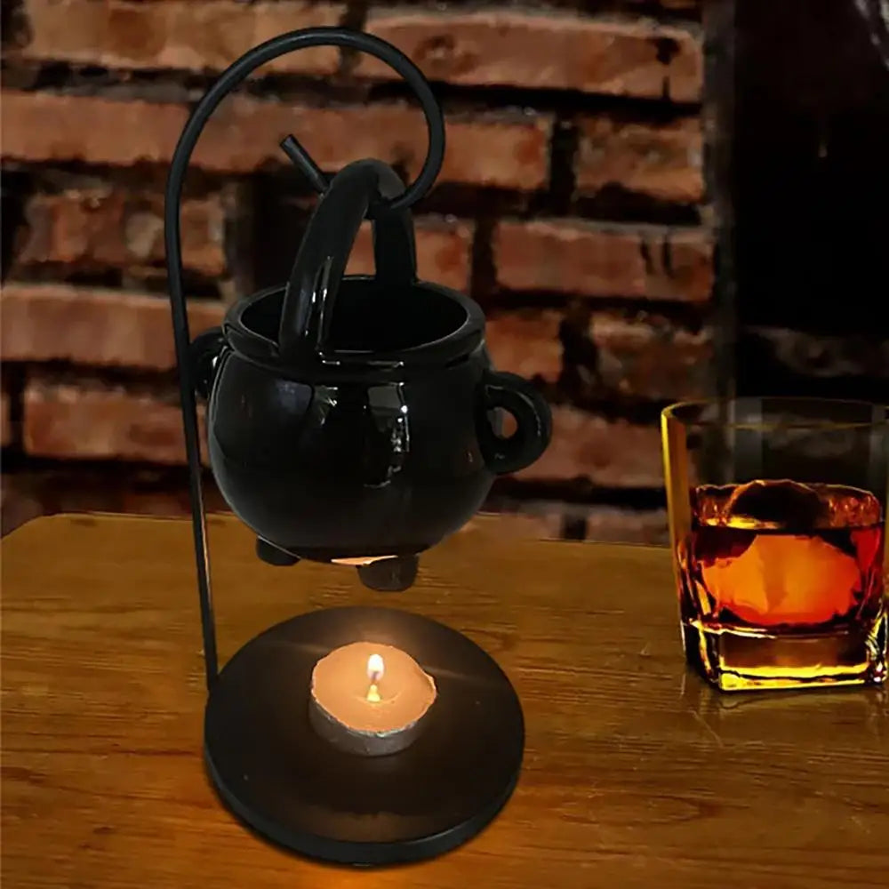 Witch Cauldron Oil Burner