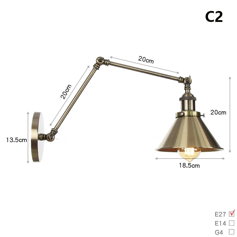 Minimalist Bedroom Wall Reading Lamp