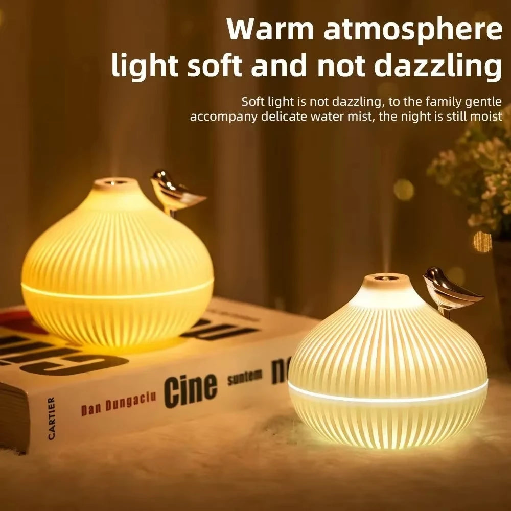 Humidifier Scented Creative Onion Shape Can Do Night Light Quiet Sleep