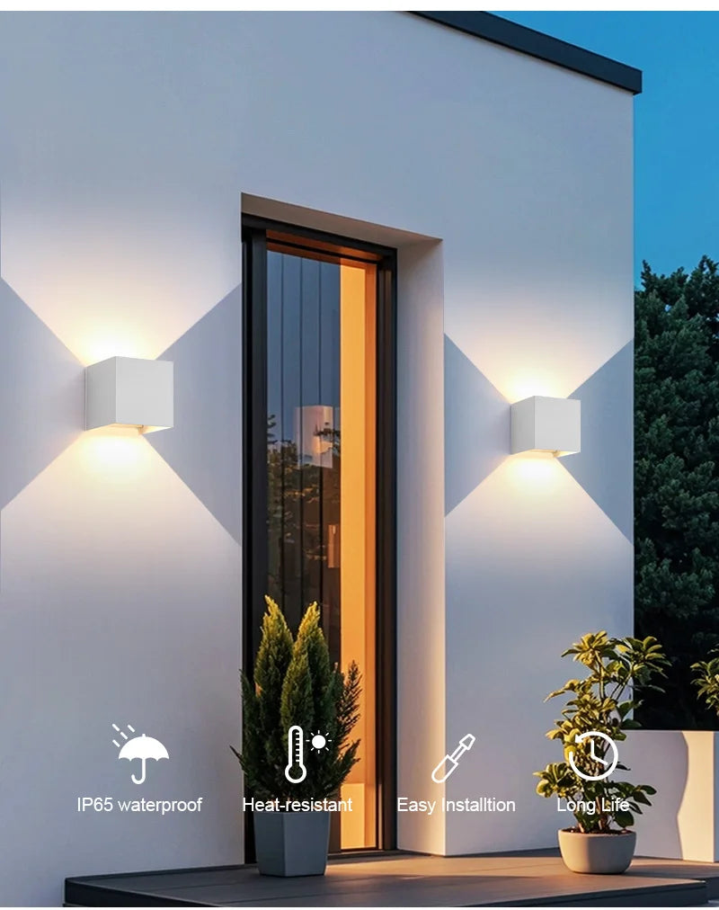 Aluminum Waterproof LED Outdoor Wall Light