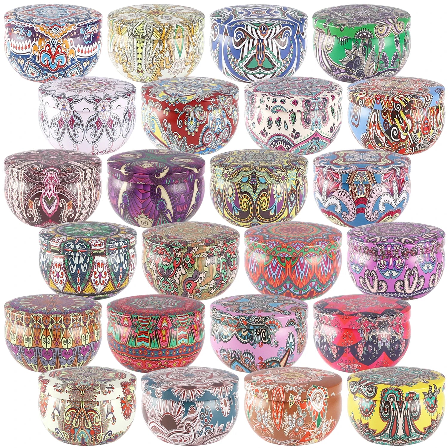 24 Packs of Chinese Classical Scented Candles, Parties, Celebrations