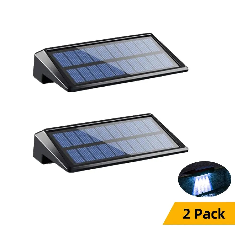 Solar Fence and Deck Lights 2 Pack