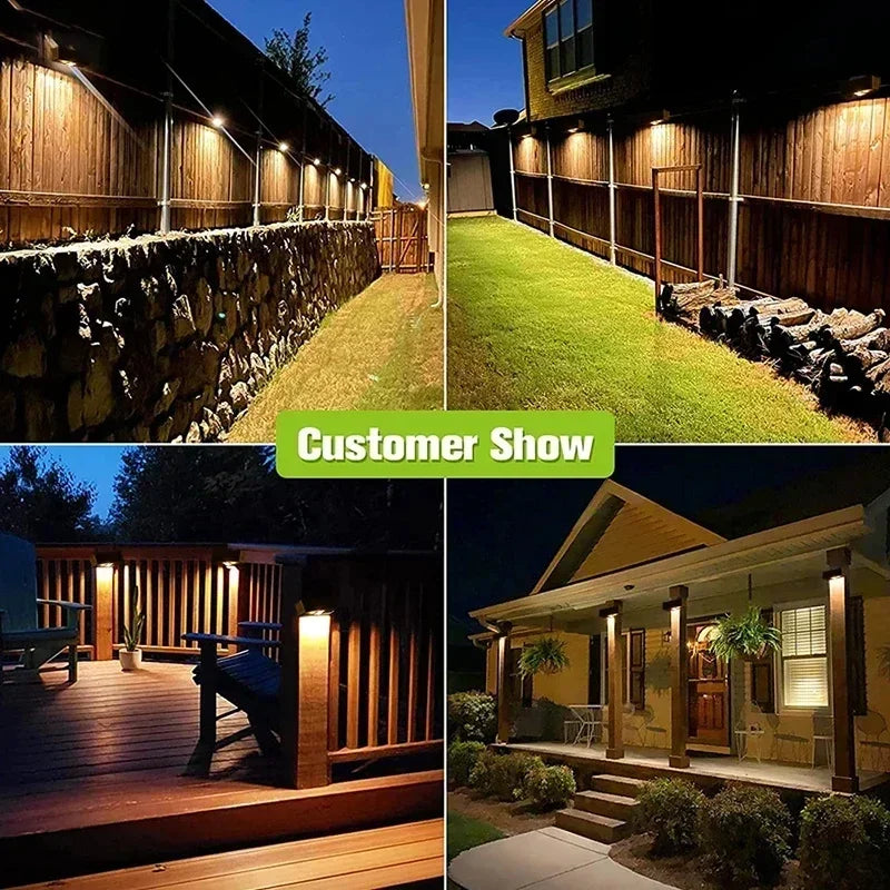 Solar LED Wall Spotlight