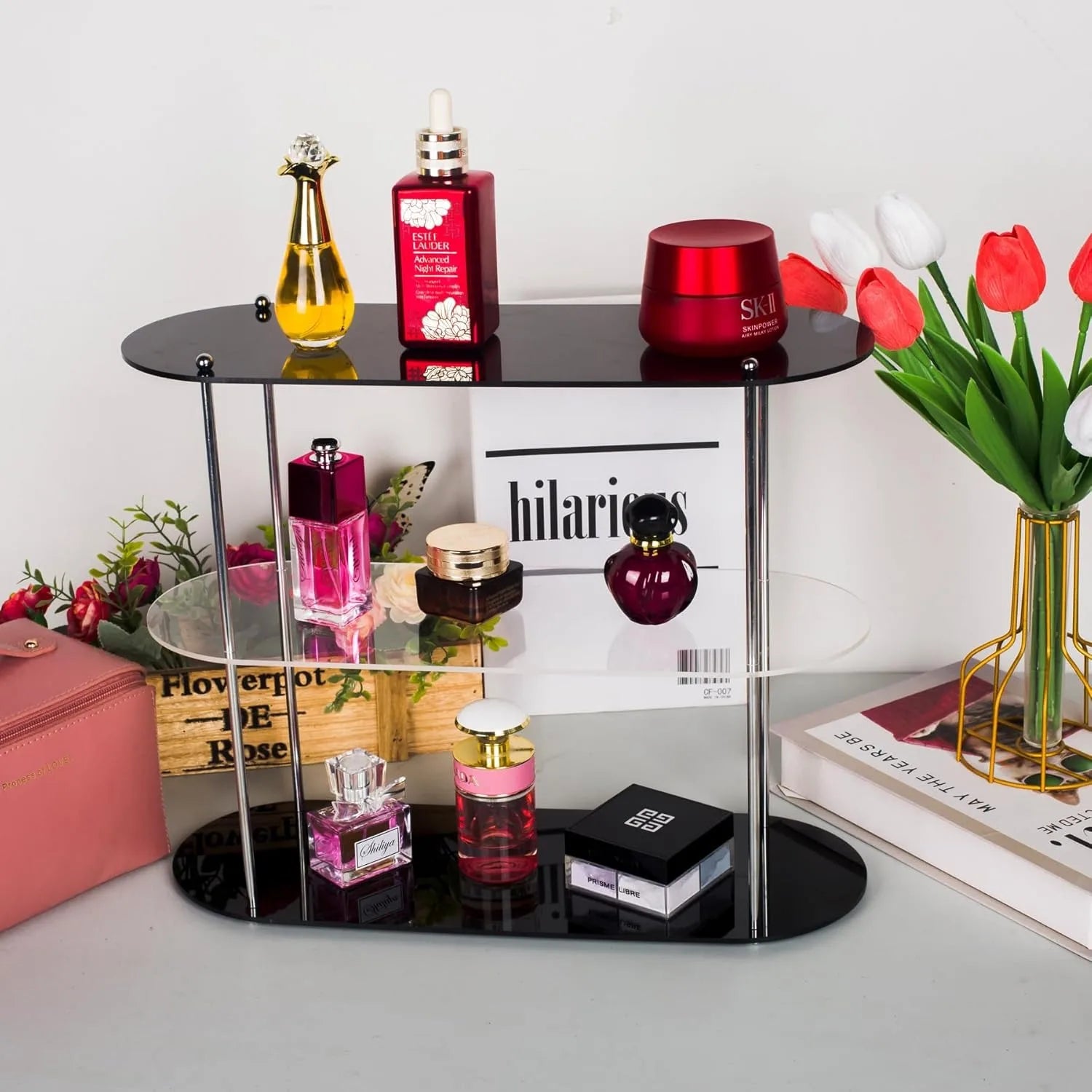 Acrylic Desktop Storage Display Rack