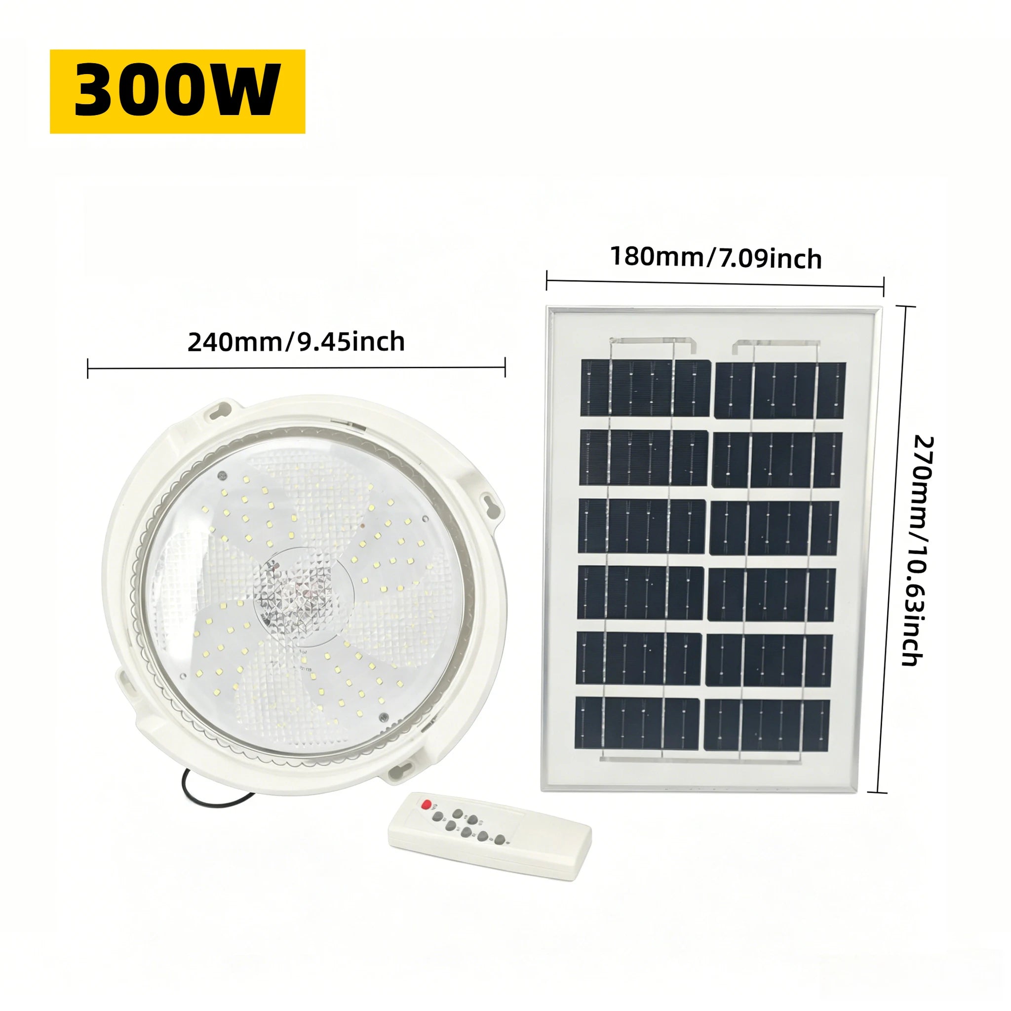 Solar Ceiling Light LED Home Indoor Bedroom Exterior Lighting LED High
