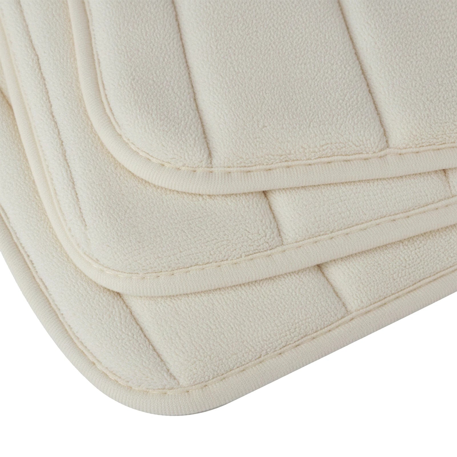 Velvet Memory Foam Bathroom Rug Set Of 3 Water Absorption Non Slip