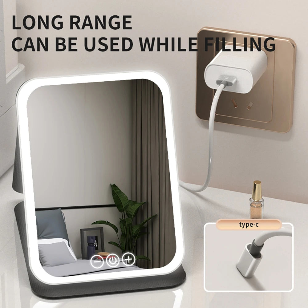 3 Color LED Makeup Mirror
