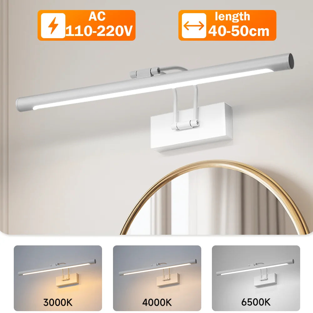 3 Color Mirror Vanity Lamp