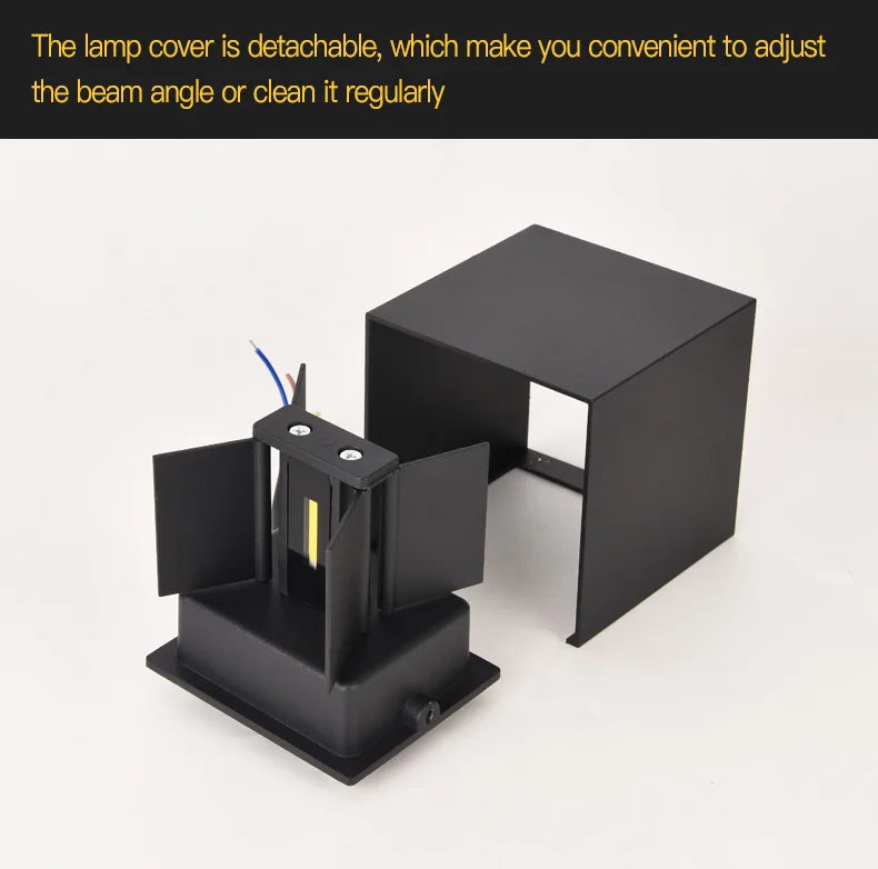 Slim LED Outdoor Wall Light