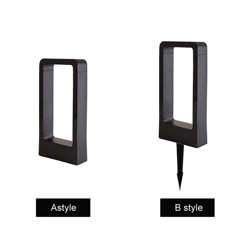 Waterproof 10W LED Garden Bollard Light