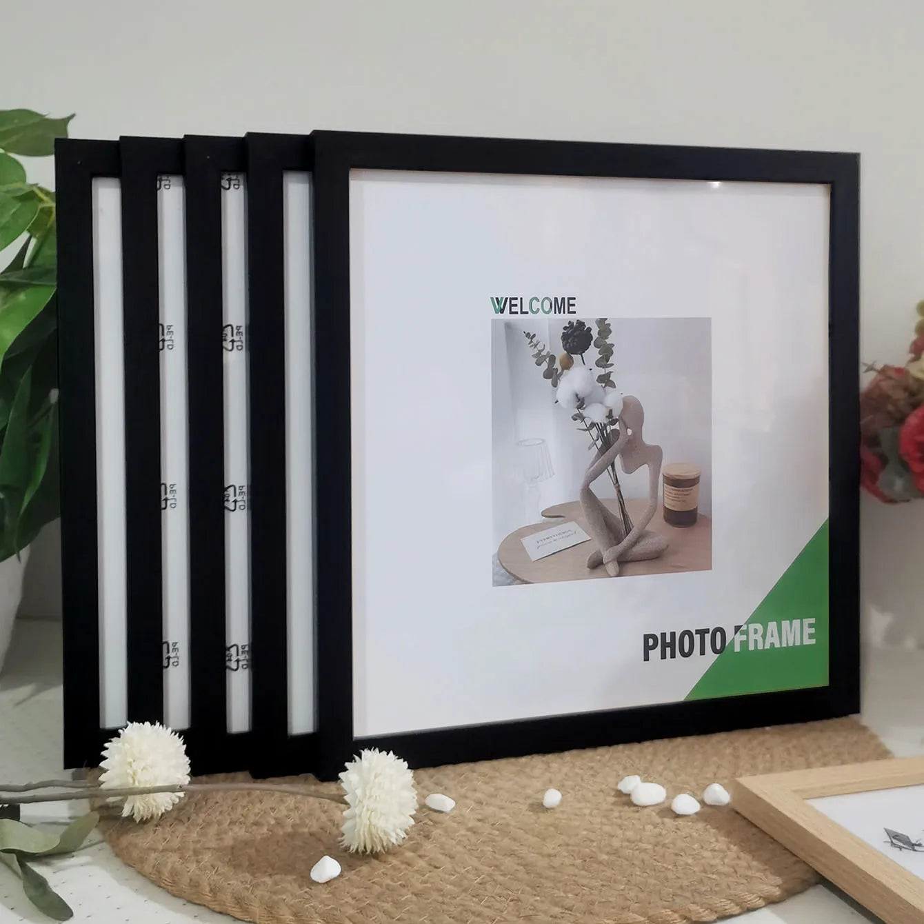Square Photo Frame Set of 5