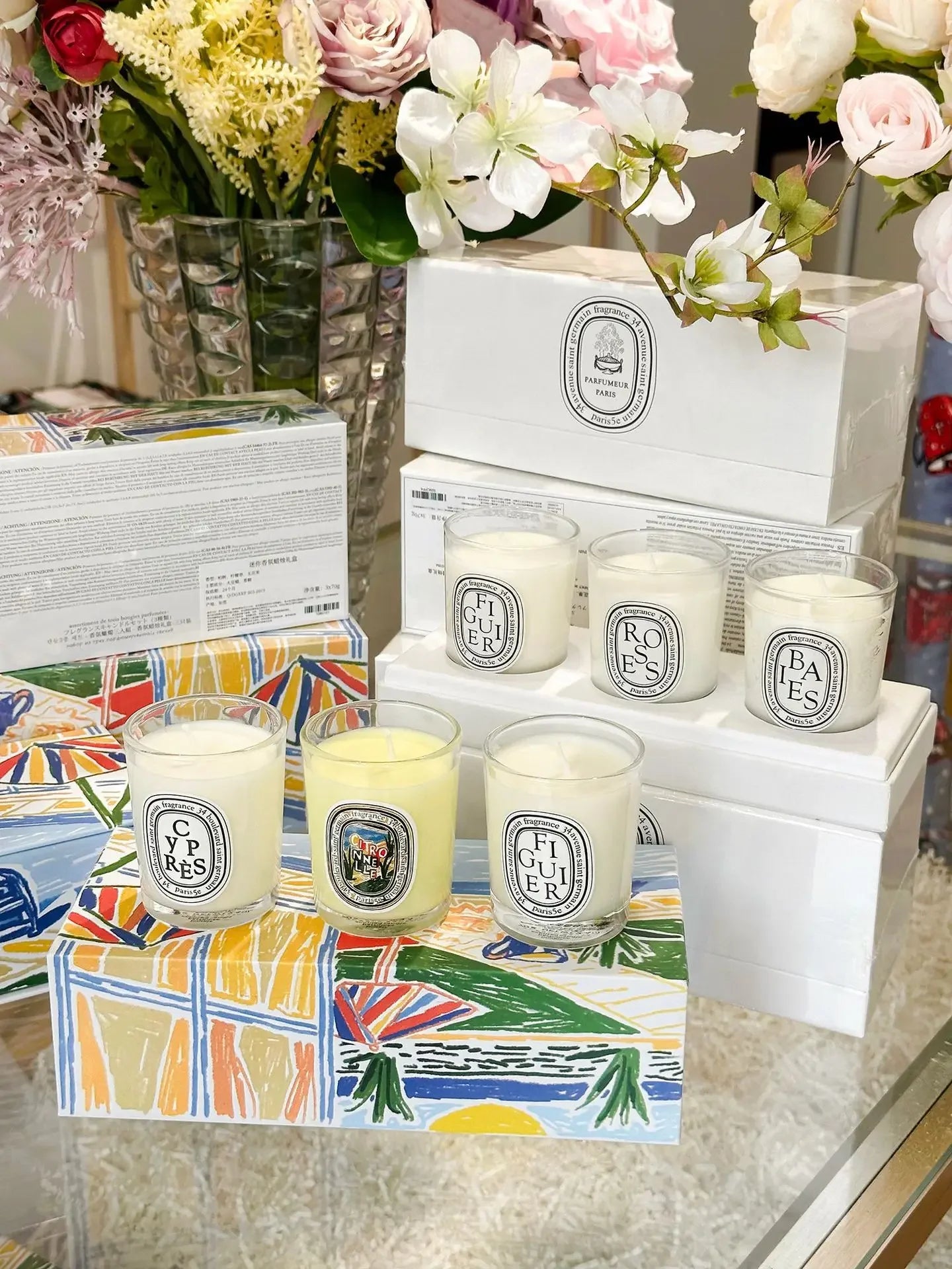 Aromatherapy Candle Natural Plant Scented Candles French Fragrance