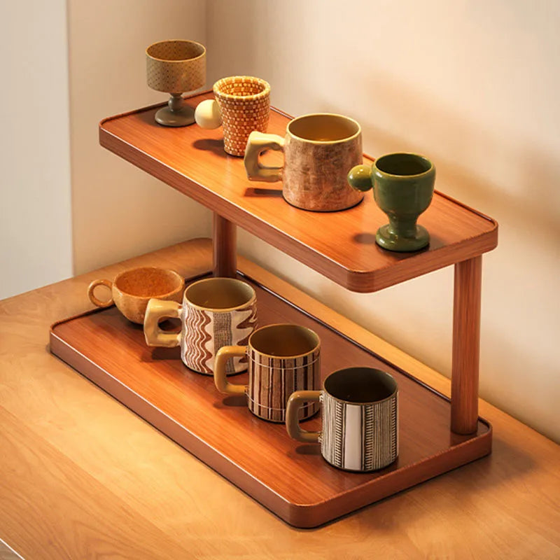 Two Tier Mug Display Rack