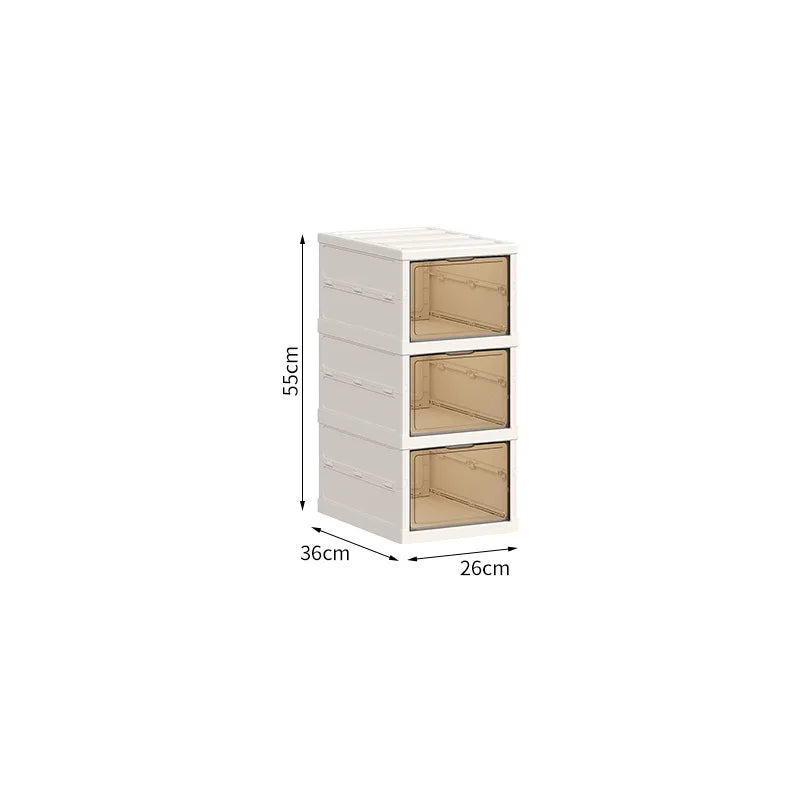 Foldable Transparent Shoe Storage Box