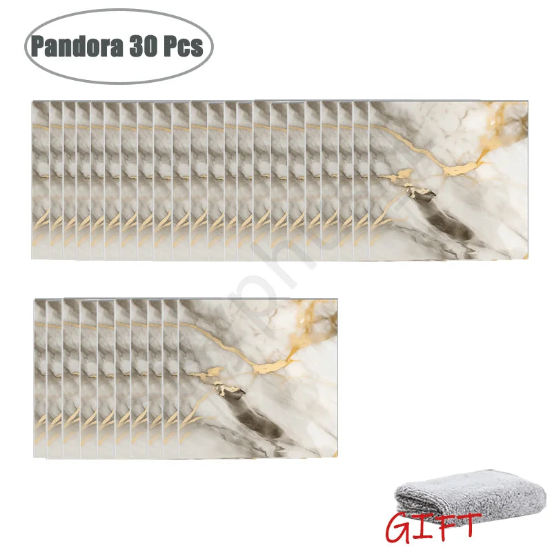 Marble Self Adhesive Wall Tiles