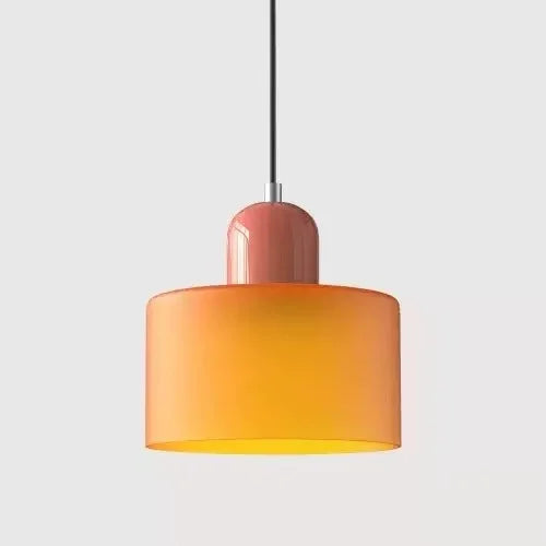 Vintage Stained Glass Chandelier for Bedside and Dining