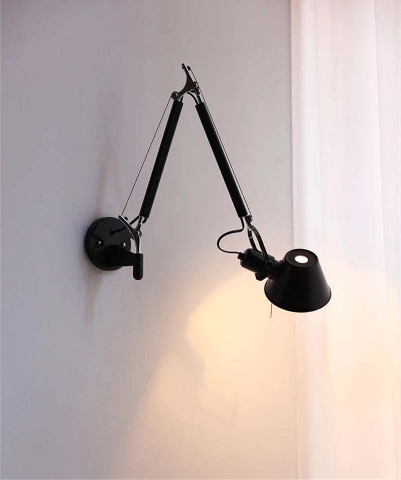 Telescopic Swing Arm Wall Lamp
