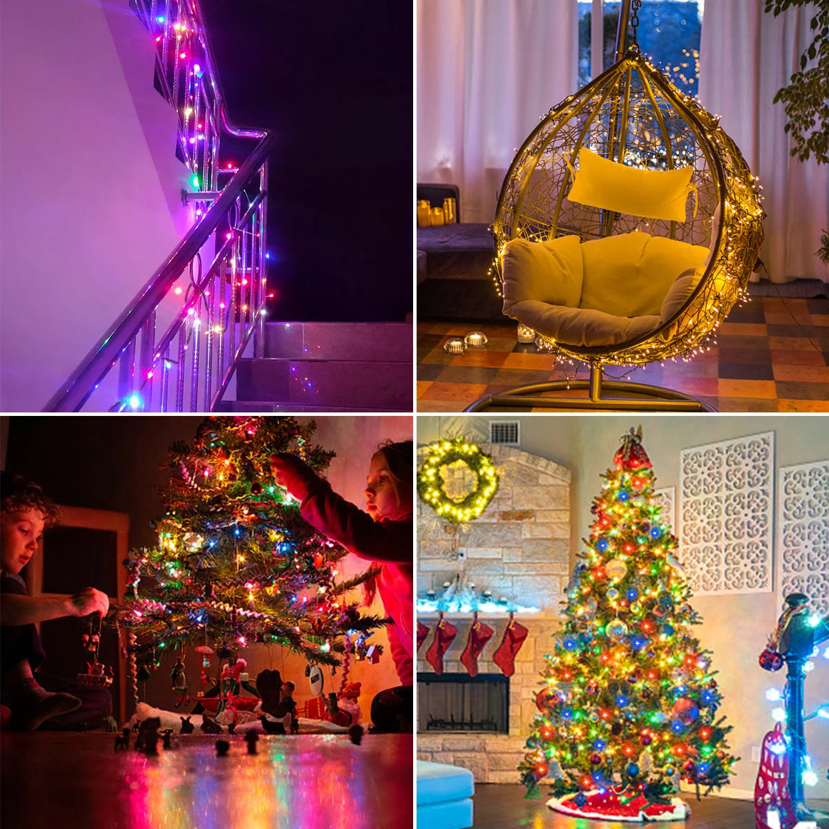 Outdoor Waterproof LED Fairy String Lights