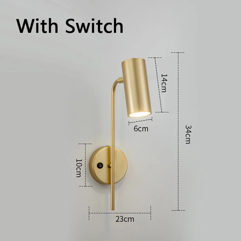 Rotatable Iron Wall Lamp